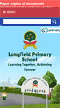 Mobile Screenshot of longfieldprimaryschool.co.uk